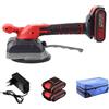 RUICUBEI Macchina Vibrante per Piastrelle,Vibratore per Piastrelle con e Ventosa Ingrandita,Macchina di Posa di Piastrelle di Ceramica a Mano Capacità di Adsorbimento 200kg (2 Battery EU Plug)