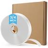TAPEBEAR Nastro Butilico Bianco 19mm x 9M, 3mm Spessore Filo Butilico, Nastro di Butile in Gomma, Nastro Butilico Sigillante Impermeabile per Finestrini Auto, Camion, Porta, Parabrezza