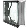 erfe Vetromattone Linea Metal Glass | Dimensione: cm 19x19x8 | Unità di vendita: una scatola da 6 pezzi (Antracita)