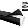 Generico Copertura del tubo CA - Neoprene 59,06 pollici Avvolgimento isolante antipolvere, protezione per tubi del condizionatore d'aria | Manicotto per tubo termico, copertura a risparmio energetico per l'ins
