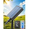 Joycome 1200mAh Pannello Solare per Catena Luminosa, 3V/0.3W