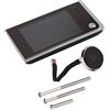 Lylithuif Visualizzatore spioncino digitale Schermo LCD 3,5 pollici Obiettivo grandangolare Videocamera per porta di sicurezza domestica per condomini Installazione semplice Nessun