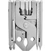 Walfront Pinza Multiuso 25 in 1 Mini Pinza Pieghevole in Acciaio Inossidabile con Cacciavite, Apribottiglie, Spilla per Carta, Fibbia, Clip per Telefono, Righello per Casa All'aperto