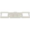 eletech Cerniere per sedile wc kit cerniere copriwater con chiusura ammortizzata e tasselli espansione in plastica per fissaggio tavoletta wc universale inserti (bordo 207 mm)