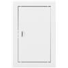 FEINZ Sportello di Ispezione 20x30 cm in Metallo Bianco con Chiusura a Scatto, Botola di Manutenzione per Parete e Soffitto, Sportello di Accesso in Acciaio Verniciato a Polvere Robusto