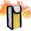 Generic Sacchetto Di Stoccaggio Protezione Della Batteria - Borsa Di Sicurezza Resistente Al Calore, Scatola Di Stoccaggio Della Batteria Resistente All'usura | Pista Di Protezione Della Batteria Al Litio Per