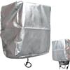 Generic Protezione per stazione di ricarica EV, custodia da parete resistente, impermeabile, 31 x 20 x 40 cm, design con pannello antivento, barriera di montaggio antigraffio, gusci isolati termicamente per
