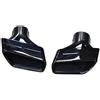 Xfheqmd Silenziatore Scarico Per BMW Serie 5 G30 G31 G32 F10 F11 520d Per M Per Lo Sport Silenziatore In Acciaio Inox Tubo Scarico Ugello Punta Auto Tubo Scarico Finale Marmitta(Black A)