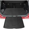 YEE PIN 2023 Compass Tappetini gomma compatibili con Jeep Compass 2017-2024 2025 4x4 4xe MP Set completo durevole e resistente all'usura Tappetini impermeabili e antiscivolo (Nero(01))