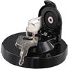 Fauhapyway Per Takeuchi TB016 TB015 TB014 Copertura del serbatoio del carburante OEM 15521 00500 Sostituzione con due chiavi Metallo Plastica