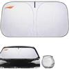 generico parasole auto Compatibile con BMW iX 2021-2024,parasole auto parabrezza interno parasole per auto parasole parabrezza auto parasole (silver)