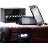 Esselle Parts Placchette Luci Targa LED Compatibili con Hyundai Genesis, I10 MK2, I10 MK3, I20, I30 MK1, Picanto 2, Rio 3, Soul, Soul 2, Veloster 18 SMD CANBUS 6000K Bianco Plug & Play