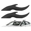 Générique 2 pezzi di corna di drago decorazione esterna auto accessorio 3D senza foratura per moto, camion, golf, cart, per veicoli di auto, moto, quad