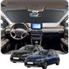 BSTW [Aggiornamento] BSTW Parasole Pieghevole per Dacia Sandero Stepway 2021-2025 2026 Copri Parabrezza con Protezione UV e Termica Parasole Sandero Stepway Accessori