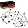 Frankberg Set di 14 bracci di controllo anteriori 8K0407693Q 8K0407693S | Compatibile con: A4 Allroad 8 km, A5 Sportback 8TA, A5 Cabriolet 8F7, A4 Avant 8K5, Q5 8RB, A5 8T3, A4 8K2, M.A.C.A.N 95B