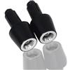 VAHAKKRMVM Per Ducati Per Monster 400 620 695 696 796 821 1100 1200 Moto Contrappeso 7/8''22 MM Tappi Terminali Manubrio Manopole(Argento)