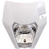 Fiakaon Anabbaglianti Lampada per Faro alogeno per Moto Adatta per KTM EXC EXCF SXF SX XC XCW XCF XCFW 125 150 250 350 450 530 Faro Luci per motociclette(White)