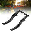 Runfarr Leva Freno Frizione Moto, Leve Freno Frizione Pieghevoli per Pit Bike Yozma in10 Nere