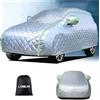 LIZHELYH Telo Antigrandine per Auto per Land Rover Defender 110 (2020-2025), Copri Auto Anti Grandine Fodera Interna in Morbido Cotone, Grandine, Gelo e Calore Estivo, Impermeabile e Antivento Il9