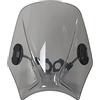 QRDKKL CUPOLINO Per ZONTES G1-125 G1125 2021-2023 Moto Parabrezza Parabrezza Coperture Schermo Lente Fumo Moto Deflettore Moto Deflettore d'aria(Retro Light Smoke)