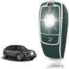 TOOMUME Cover Chiave TPU, Custodia Chiave Adatto per Mercedes Benz A/B/C/E/G/S Classe GLA GLC GLE GLK GLS CLA CLE CLS AMG E200 W177 W205 W213, Copri Chiavi Guscio Chiave Auto Telecomando - Smart Key