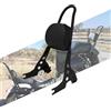 HCmotorku Schienale passeggero staccabile per moto Sissy Bar con cuscino imbottito adatto per Harley Sportster Iron 883 XL883N 1200 2004-2022