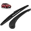 Autocraft Braccio con spazzola tergicristallo posteriore per bagagliaio Portellone fornito con copertura di protezione e compatibile per Renault Clio III e Megane 3 station wagon 8200213059 7711422568