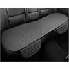 BIISVM Coprisedile Coprisedile Auto in Lino, Accessori per Volvo, per XC60, per XC90, XC40, XC70, S60L, C30, S80, per S90, V50, per V60(Rear Cushion-Gray)