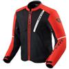 REV'IT! Revit GT-R 4 Air Giacca tessile da motocicletta, rosso/nero, S | Traspirante, Con protezioni