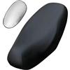 Whnbuij Protezione per sedile da moto, cuscino per sedile da moto, in similpelle elastica, comoda copertura per sedile per scooter, copertura per sella da moto, elastico antiscivolo