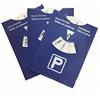 Medrialife 3 Pezzi parchimetro Disco orario Europeo, Disco parcheggio di Lusso Blu per Auto, Moto e Camper, Grande Formato 11 × 15 cm, Facile da Leggere