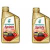 Petronas Kit 2 Olio Petronas Sprinta t900 100% Synth Olio Miscela 2 Tempi 2 Litri per Vespa