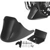 Viviance Spoiler Anteriore per carenatura Nero compatibile con Harley Davidson XL Sportster 883 1200