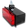 Ardillion Fendinebbia posteriore alogena rossa da 12 V 24 V per auto, camion, rimorchio, pick-up, camion, SUV, trattore, camper, camper, camper, camper, box cavalli, marchio E, prodotto in UE