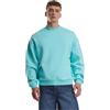 Urban Classics Felpa da Uomo con Scollo Rotondo, Oversize, Taglie S-5XL, Blu berillo, M