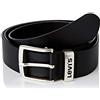 Levi's LEVIS FOOTWEAR AND ACCESSORIES Unisex - Adulto New Ashland Plus cintura Not Applicable, nero, 135