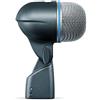 Shure BETA 52A Kick Drum Microfono - MIC Supercardioid Dynamic con elemento di neodimio ad alta uscita, adattatore di supporto di bloccaggio, Griglia in maglia in acciaio per uso e montaggio d'urto