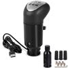 Carylozet Pomello del cambio USB con 18 marce per Logitech G29 G27 G25 G920, leva del cambio SIM PC per ETS2 per ATS per Thrustmaster TH8A SQ