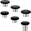 Ceozon Sostituzione Thumbsticks Grip 6 in 1 Metallo Swap Joystick Magnetici Parti di Riparazione Accessori Kit per Xbox One Elite Controller Serie 2