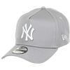 New Era York Yankees MLB Essential Grey 9Forty A-Frame Snapback cap