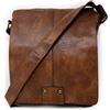 Emila Borsa tracolla uomo marrone grande messenger da lavoro ragazzo postino vintage Ufficio cartella per documenti portadocumenti sportiva porta libri viaggio con zip per università scuola Marrone