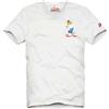 Saint Barth T-Shirt Mc2 Golf (IT, Testo, XL, Regular, Regular, Standard, Bianco)