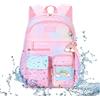 Generic Zaino Arcobaleno per Ragazze - Zaino per Ragazze - Borsa per Libri Arcobaleno, Zaino per Asilo Leggero Impermeabile con Spallacci Resistenti, Zaino per Ragazze, Zaino per Ragazze, Borsa per Libri