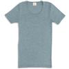 Engel Natura, T-shirt da uomo, lana e seta (50/52, blu montagna), Blu montagna, 54 IT/56 IT