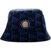 COPA Football - Bucket Hat - Uomo - Inter Milano all Over - Nero - Taglia One Size