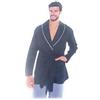 peldo sas Giacca da Camera Uomo Manica Lunga Cotone Colore Fumo Taglia XL