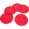 Yardenfun Pellicola Adesiva per Illuminazione Rossa Pet 5 Pezzi | Trasmissione Elevata, Cambio Colore Rapido, Installazione Facile, per Salotti e Sale da Pranzo