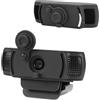 Hesupy Custodia protettiva in silicone per webcam Logitech C920x HD Pro/C920 Pro/C922x, protezione completa per obiettivo e sicurezza, colore nero