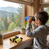 Jectse Binocolo per Bambini da 8 Pacchi, Binocolo Giocattolo Pieghevole con Ingrandimento 4x per attività di Campeggio in Classe di Birdwatching