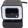 ASHATA Videocamera per computer, 2560 x 1920, USB 2.0, luce di riempimento regolabile, 2 K, con messa a fuoco automatica, microfono per riduzione del rumore, plug and play, videocamera per